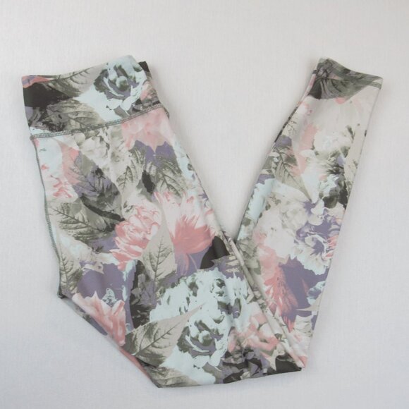 Guru Active Pants - Guru Active Yoga Floral Athletic Leggings Women's Size S